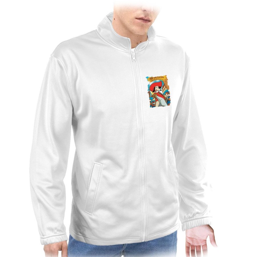 CHAQUETA TECNICA 1 IMPRESION Mosqueteros perros francia medieval dibujos  personalizada