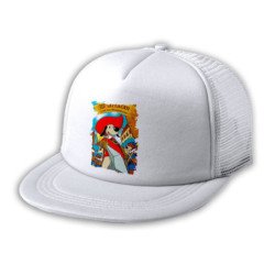 Gorra 5 paneles redecilla...