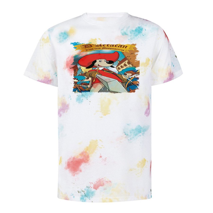 CAMISETA marcas colores Mosqueteros perros francia medieval dibujos personalizada