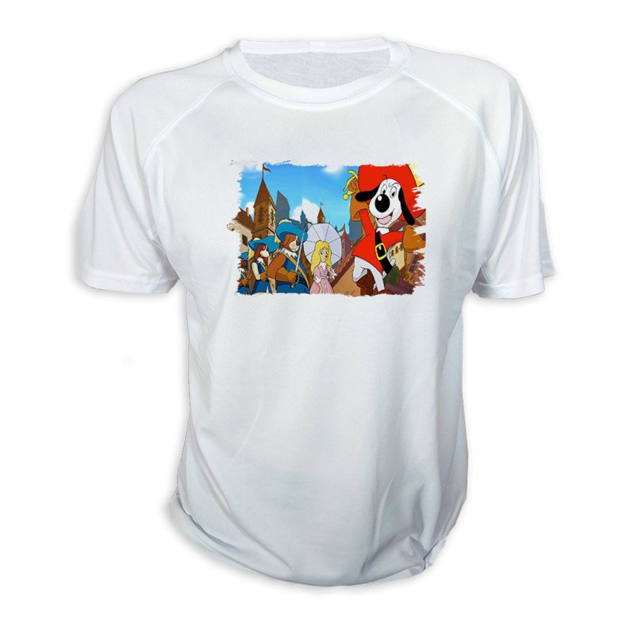 CAMISETA Dartañan mosqueteros espadachin dibujos julieta personalizada