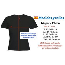 CAMISETA NEGRA MUJER Dartañan mosqueteros espadachin dibujos julieta oferta personalizada