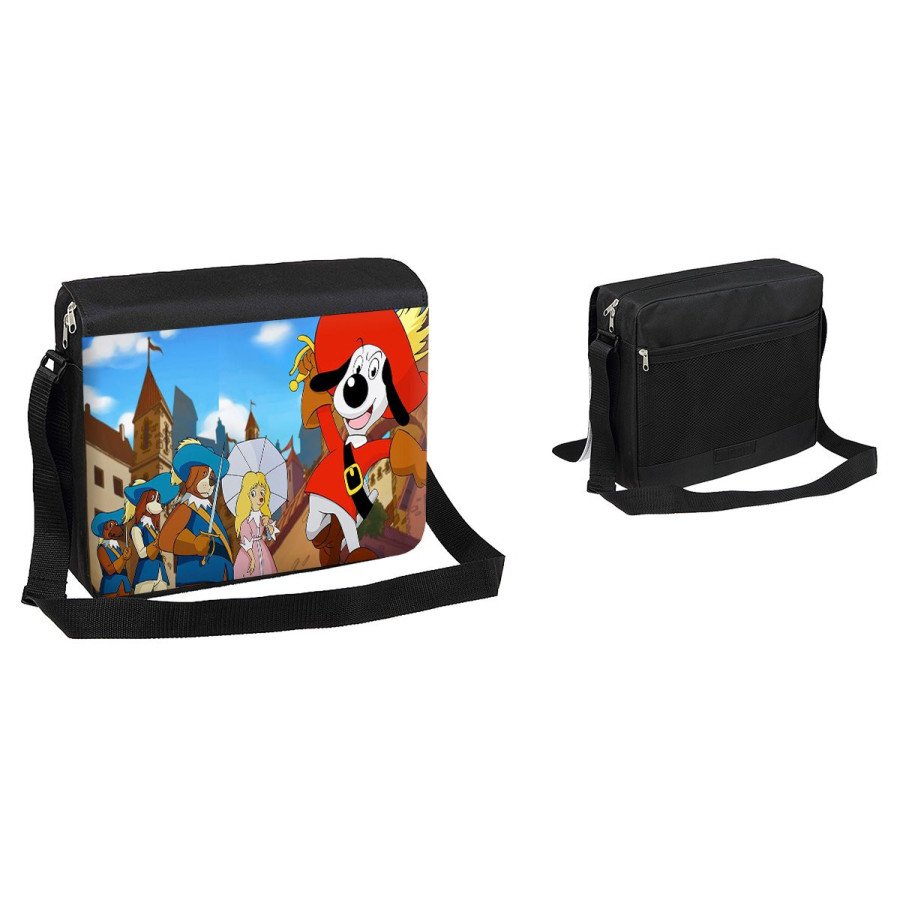 Bandolera Grande Dartañan mosqueteros espadachin dibujos julieta funda portatil