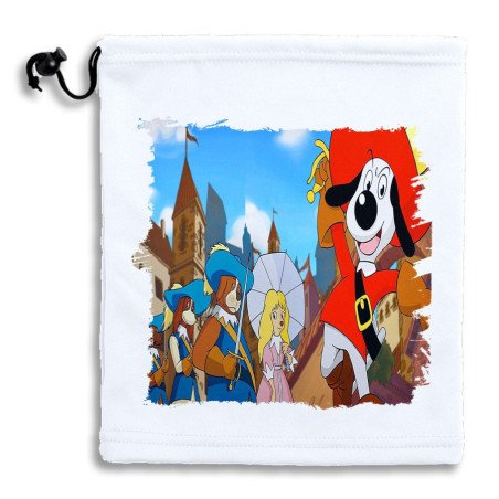 Braga Gorro polar ajustable Dartañan mosqueteros espadachin dibujos julieta POLIESTER INVIERNO PERSONALIZADA