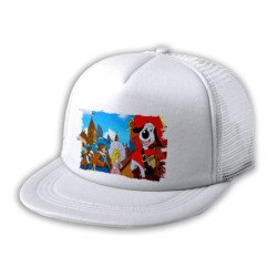 Gorra 5 paneles redecilla...