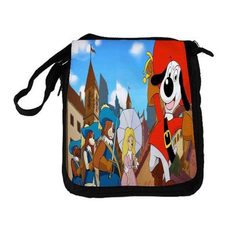 Bandolera reportero Mediana bolso Dartañan mosqueteros espadachin dibujos julieta bolsa mochila hombro