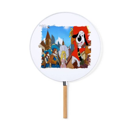 Abanico estilo pai pai Dartañan mosqueteros espadachin dibujos julieta moda primavera verano elegante