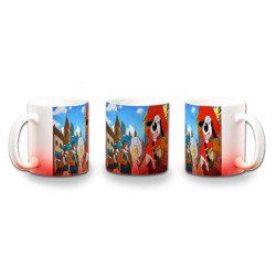 Taza con degradado Dartañan...
