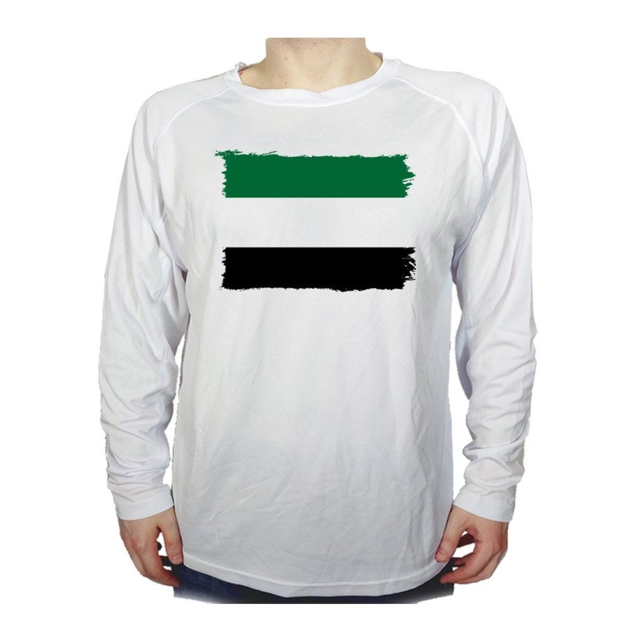 CAMISETA MANGA LARGA bandera de extremadura españa comunidad autonoma personalizada