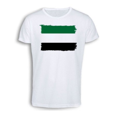 CAMISETA TACTO ALGODÓN bandera de extremadura españa comunidad autonoma cómoda personalizada