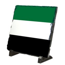 Placa pizarra bandera de...