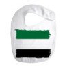 Babero colores bandera de extremadura españa comunidad autonoma personalizado bebe