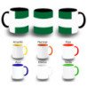 Taza colores bandera de andalucia españa comunidad autonoma color personalizada