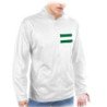 CHAQUETA TECNICA 1 IMPRESION bandera de andalucia españa comunidad autonoma  personalizada