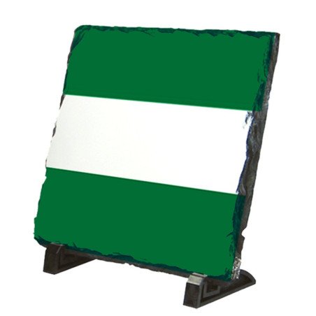 Placa pizarra bandera de andalucia españa comunidad autonoma portafotos portafoto