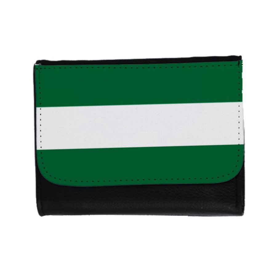 Billetera Billetero bandera de andalucia españa comunidad autonoma unisex negro monedero