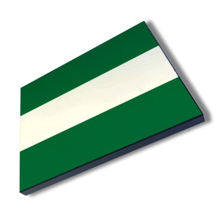 Panel fotográfico decorativo bandera de andalucia españa comunidad autonoma cuadro acabado brillante elegante pared