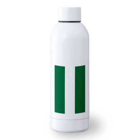 Bidón 500 ml acero inoxidable bandera de andalucia españa comunidad autonoma deporte deportivo botella senderismo