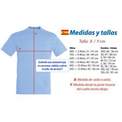 CAMISETA Azul Cielo bandera de andalucia españa comunidad autonoma moda verano personalizada