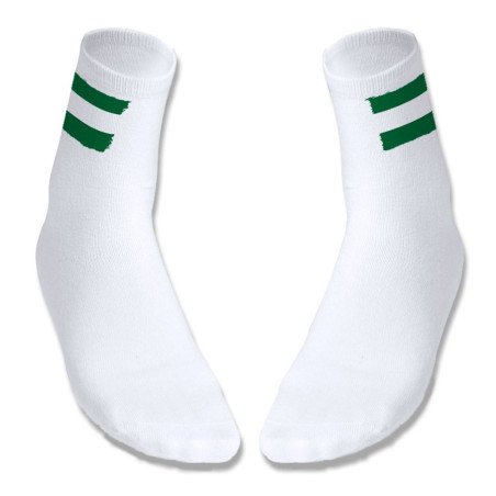 Par de calcetines suaves talla S-M bandera de andalucia españa comunidad autonoma deportivos moda poliester