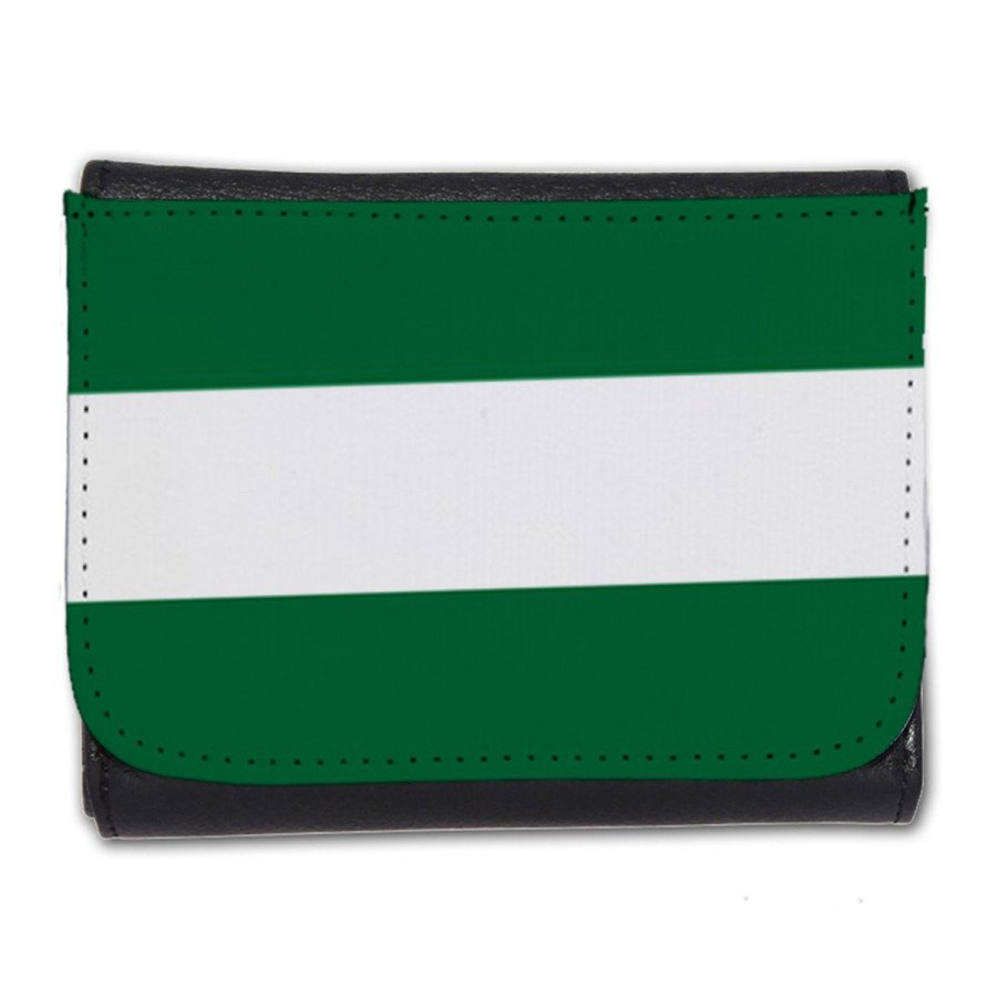Billetera Billetero bandera de andalucia españa comunidad autonoma hombre caballero negro monedero