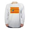 CAMISETA MANGA LARGA bandera de aragon españa comunidad autonoma personalizada