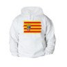 SUDADERA con CAPUCHA bandera de aragon españa comunidad autonoma con BOLSILLOS