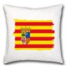 Cojín bandera de aragon españa comunidad autonoma hogar comodo personalizado