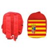 Mochila Roja bandera de aragon españa comunidad autonoma escolar personalizado