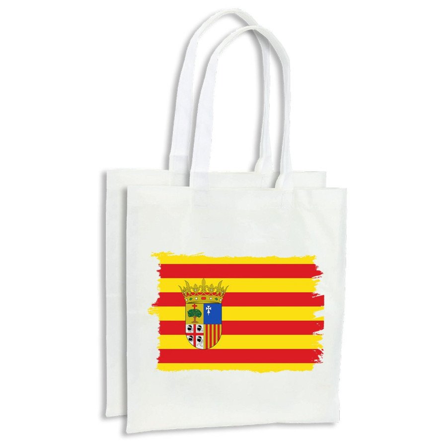 Pack BOLSAS bandera de aragon españa comunidad autonoma cocina compra personalizadas