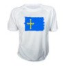 CAMISETA bandera de asturias españa comunidad autonoma personalizada