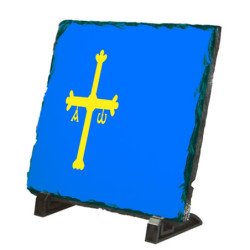 Placa pizarra bandera de...