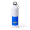 Bidón Grande 800 ml acero inoxidable bandera de asturias españa comunidad autonoma deporte deportivo mosqueton botella