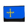 Billetera Billetero bandera de asturias españa comunidad autonoma unisex negro monedero
