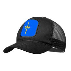 Gorra NEGRA con rejilla...