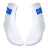 Par de calcetines suaves talla S-M bandera de asturias españa comunidad autonoma deportivos moda poliester