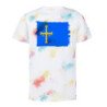 CAMISETA marcas colores bandera de asturias españa comunidad autonoma personalizada