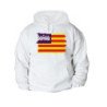 SUDADERA con CAPUCHA bandera de baleares españa comunidad autonoma con BOLSILLOS
