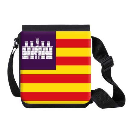 Bandolera Pequeña bandera de baleares españa comunidad autonoma bolso personalizada