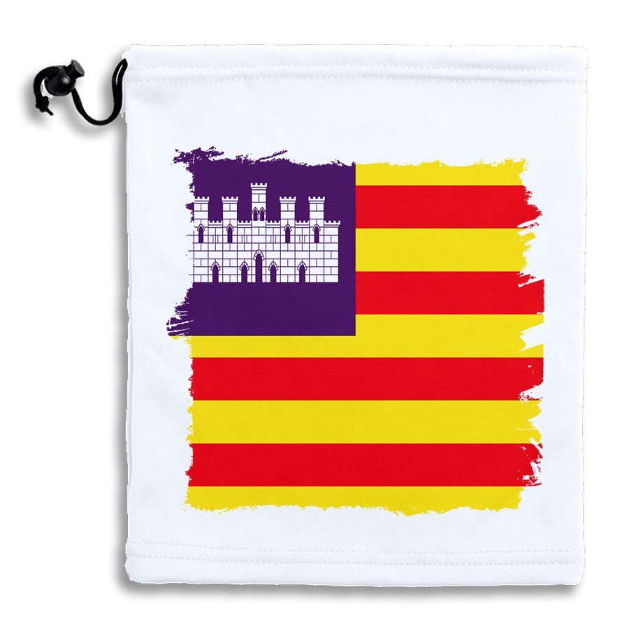 Braga Gorro polar ajustable bandera de baleares españa comunidad autonoma POLIESTER INVIERNO PERSONALIZADA