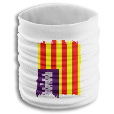 Braga elástica suave bandera de baleares españa comunidad autonoma fresca cuello deporte