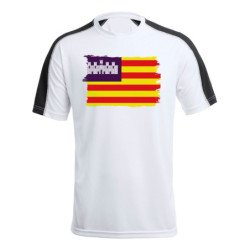 CAMISETA técnica franja...