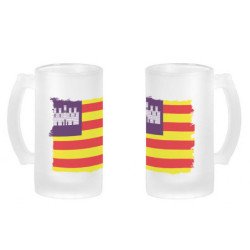 Jarra cerveza cristal...