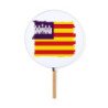 Abanico estilo pai pai bandera de baleares españa comunidad autonoma moda primavera verano elegante
