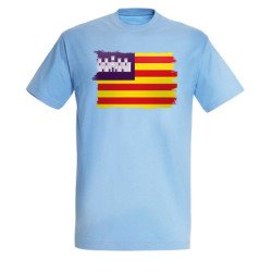 CAMISETA Azul Cielo bandera...