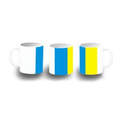 Taza de plástico bandera de...