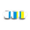 Taza de plástico bandera de canarias españa comunidad autonoma niños personalizada