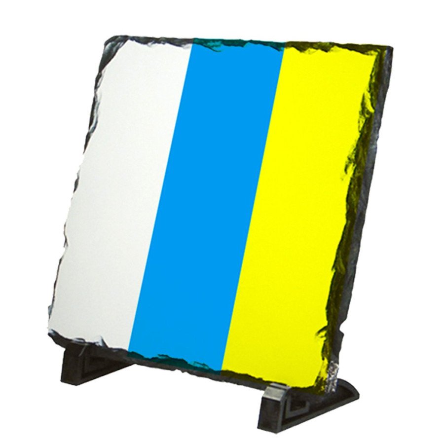 Placa pizarra bandera de canarias españa comunidad autonoma portafotos portafoto