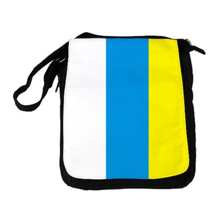 Bandolera reportero Mediana bolso bandera de canarias españa comunidad autonoma bolsa mochila hombro
