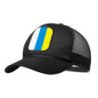 Gorra NEGRA con rejilla bandera de canarias españa comunidad autonoma moda deporte