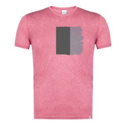 CAMISETA Roja mezcla con...